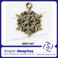 Alloy Accessory Jewelry Fashion Snow Shape Charm From China Wholesale cheap price